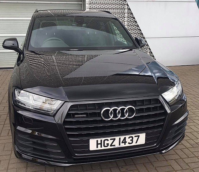 Recent new Audi Q7 delivery