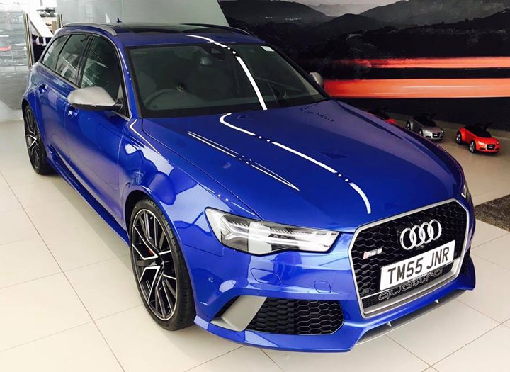 STUNNING NEW AUDI RS6 IN SEPANG BLUE