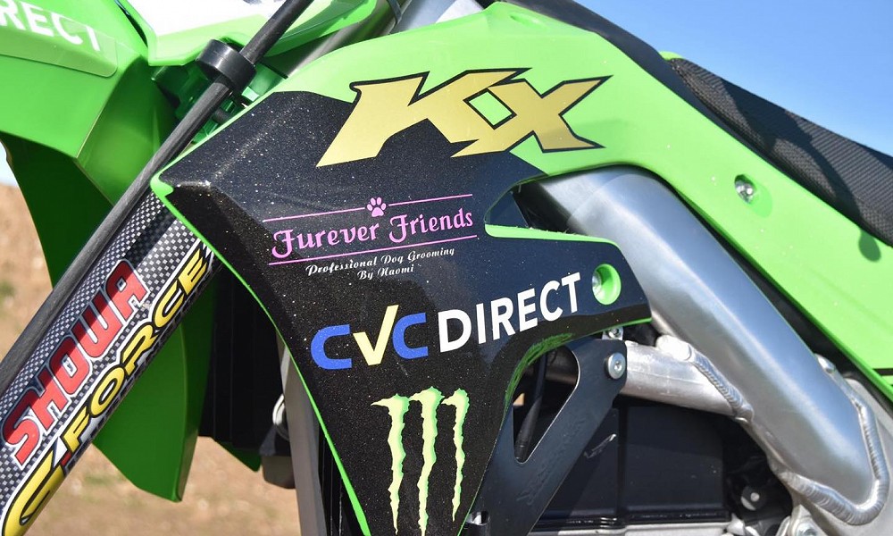 CVC sponsor local motocross rider