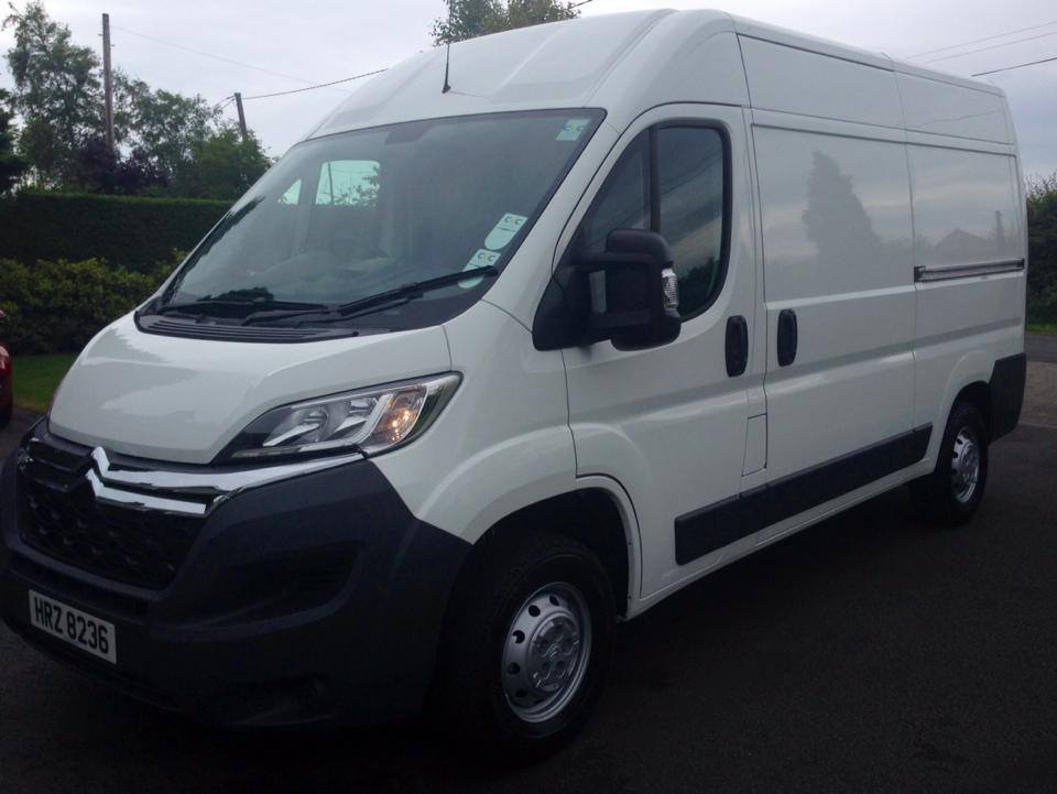 FIRST NEW FACELIFT CITROEN RELAY DELIVERED